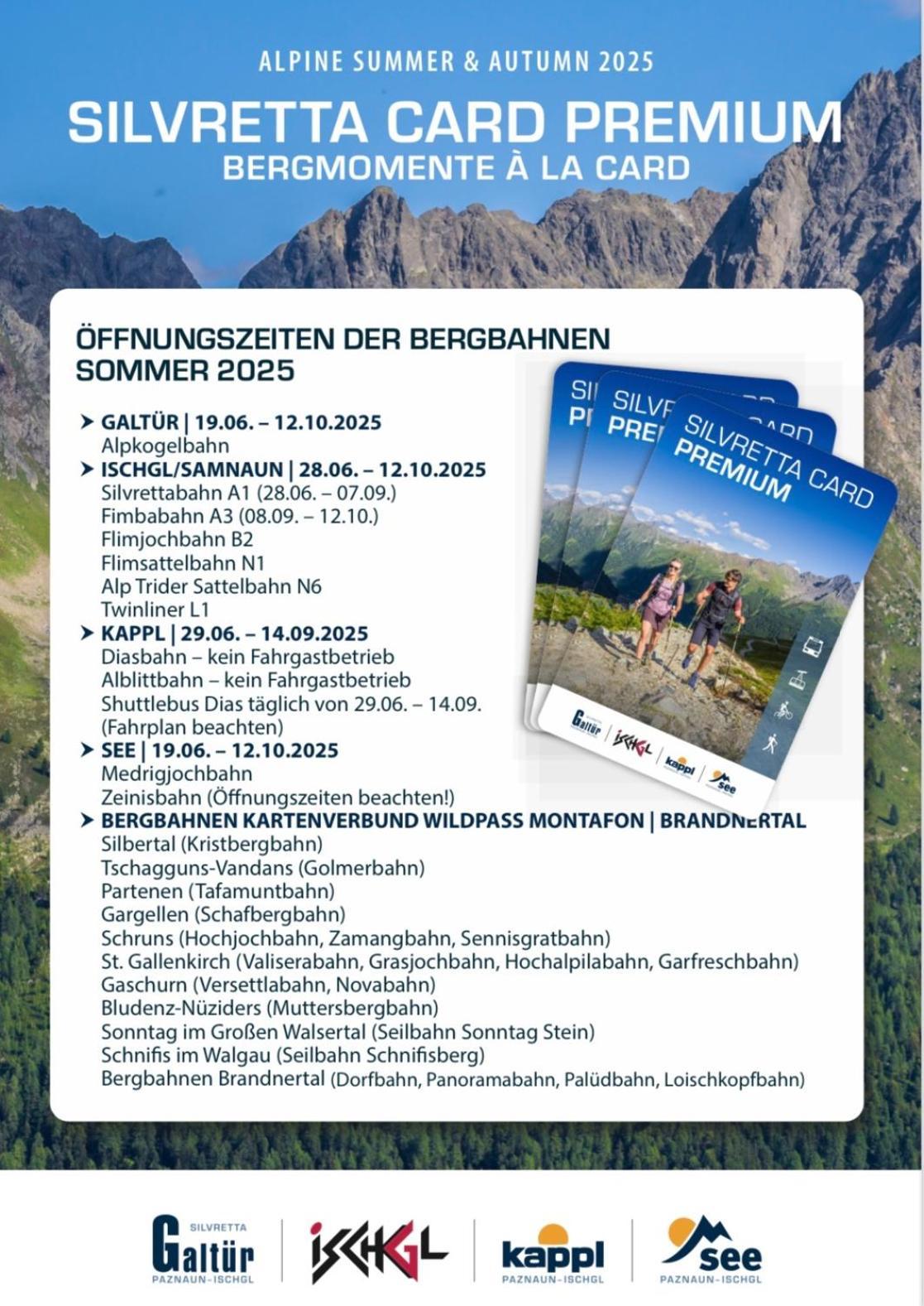 Apart Scharler Mit Silvretta Card ゼー エクステリア 写真