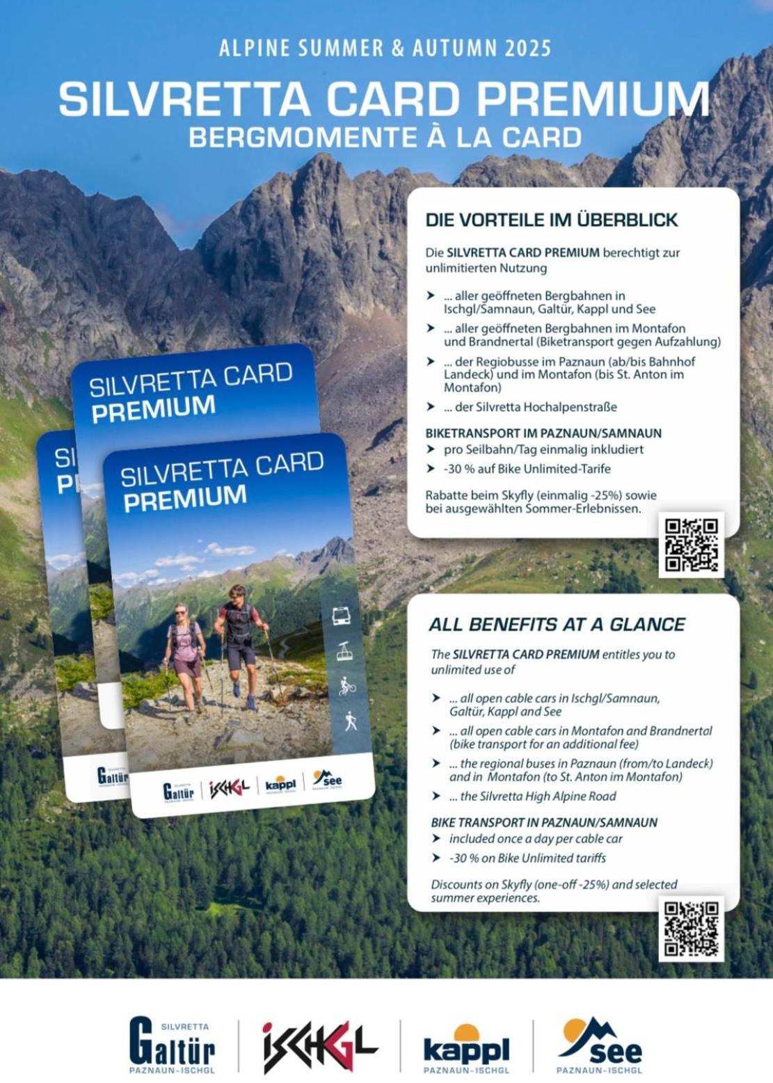 Apart Scharler Mit Silvretta Card ゼー エクステリア 写真